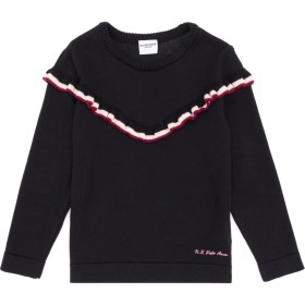 Resim U.s. Polo Assn. Kız Çocuk Siyah Kazak /triko 50316288-VR046 