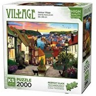 Resim Ks Games Harbour Village 2000 Parça Puzzle 