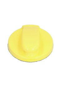 Resim Yunboo El Fırçalama Bloku Pu Malzeme 125mm - El İle Zımpara Diski, Ergonomik Tasarım, Ahşap Ve Boya İşleri İçin Uygun 