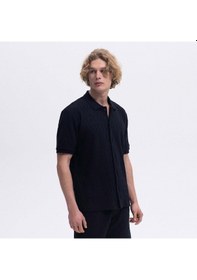 Resim Ellesse Em490-bk Polo Yaka Erkek Gömlek - Siyah 