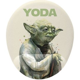 Resim Usta Yoda Desenli Bilek Desteklikaymaz Buruşmaz Kırılmaz Mouse Pad 