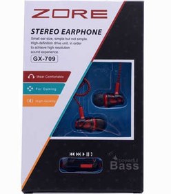 Resim Zore GX-709 Mp3 Stereo Kulaklık - Mavi 