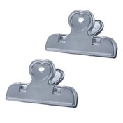 Resim 2li Pratik Torba Paket Ve Poşet Kapatıcı Kilitli Klips Mandal 