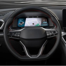 Resim 9h nano Cupra Leon Uyumlu 10.25 inç Ekran Koruyucu Nano Dijital Gösterge 