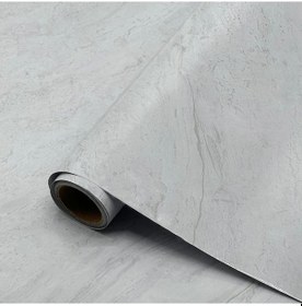 Resim Brano Yapışkanlı Kaplama Folyosu Açık Gri Mermer 75 Cm x 3 Metre 