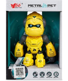 Resim Seher Oyuncak Işıklı ve Sesli Robot Goril - Sarı - Sarı / Standart 