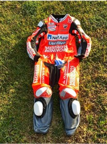 Resim Ducati Andrea Dovizioso Deri Motosikletçi Yarış Tulumu 