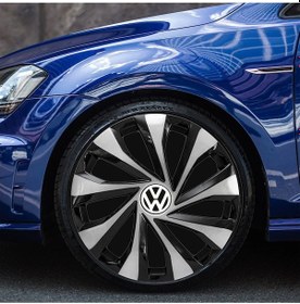 Resim Volkswagen 15 Inc Jant Kapağı Renkli Kırılmaz /5810çiftwosvagen/ 