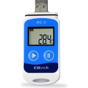Resim Normadia Mini Sıcaklık ve Nem Kayıt Cihazı Datalogger Rc-5 THR235 