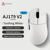 Resim Chuangyinshop Ajazz Aj179v2 Kablosuz Üç Modlu Beyaz Oyun Faresi Koltuk Şarj Cihazı İle - 