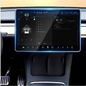 Resim Space Tesla Ekran Koruyucu Film 15inch 2017-24 Tesla Y Model - Hd Tempered / Cafı216 