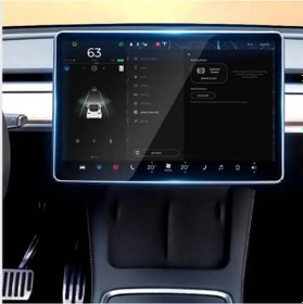 Resim Space Tesla Ekran Koruyucu Film 15inch 2017-24 Tesla Y Model - Hd Tempered / Cafı216 