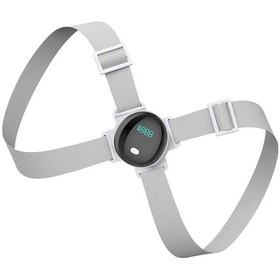 Resim Yetişkinler İçin Akıllı Kambur Duruş Destek Kemeri Ve Gelişmiş Oturma Ve Ayakta Duruş İçin Titreşim Özelliğine Sahip Üst Brace İçin 