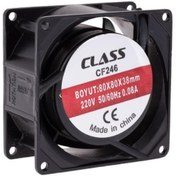 Resim Class Cf-246 80x80x38 Ac 220 Volt 2 Pin 50/60 Hz 0.08a Fan 