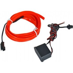 Resim Araç İçi Torpido Şerit Led Turuncu Renkli ip Neon 2 Metre 