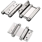 Resim Menteşeler Çift Taraflı Kapı Menteşeleri Kendiliğinden Kapanan Menteşe 201 Paslanmaz Çelik Yaylı Donanım Parçaları Çitlere Özel Dolap, Kapı Ve Çekmece Parçaları Yeşil ,model: A-017 Diğer 