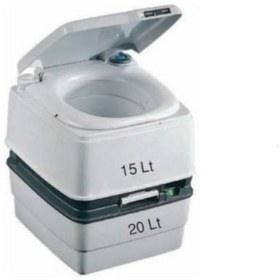 Resim Porvaletti 20 lt Portatif Kamp Tuvaleti - OUTLET 