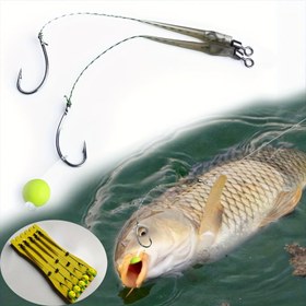 Resim 5 adet/Kreatif Carp Yüzen İnci Balıkçılık Kombinasyon saç tokası, Avrupa Carp Balıkçılığı Metodu, Çubuğu Atma ile Deniz Balıkçılığı, Göl ve Baraj Balıkçılığı, Yüzen İnci Balıkçılığı için Ters Alt Balıkçılığı saç tokası, Açık Hava Balıkçılığı Tutkunları için Gerekli 
