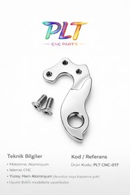 Resim PLTCNCPART'S Merida, Batus, Kuata, Wilier Bisiklet Kadro Kulağı 