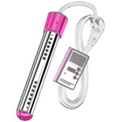 Resim Havuz Suyu Isıtıcısı 3000w Elektrikli Dalgıç Isıtma Çubuğu Eu1500w Pembe 
