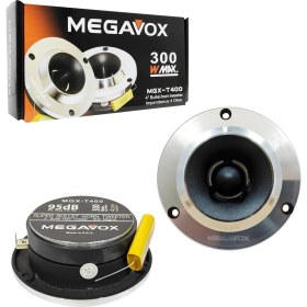 Resim Megavox Tweeter 10CM 300W 2 Adet Megavox MGX-T400 