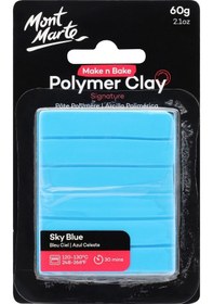 Resim Mm Make N Bake Polimer Kil Signature 60g - Sky Blue 