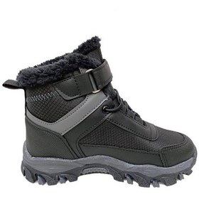 Resim Callion 06f Deri Çocuk Sneakers Bot Siyah Füme 