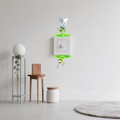 Resim 2 Adet - Rick & Morty Temalı Anahtar Stickerları - Kendinden Yapışkanlı Su Geçirmez Işık Düğmesi Süsü, Kolay Uygulanır ve Çıkarılabilir, Yatak Odası, Banyo, Oturma Odası İçin Ev Dekorasyonu için uygun, İdeal Cadılar Bayramı, Şükran Günü ve Noel Hediyesi Tatil Bezeleri Duvar Aksesuarı Çizgi Film Tasarımı Konulu Süs PVC Malzeme Parlak Bitim Soymanızla Takınca Hazır iletişimi 