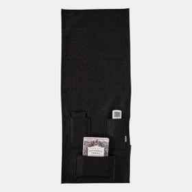 Resim DENİMTİME Siyah TV Organizer – 3 Cepli Pratik Koltuk Kenarı Düzenleyici 