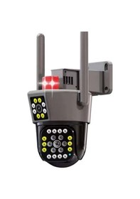 Resim Okam O-kam-6015 6mp Dual Lens Wıfı Ptz 3.5 "dual Screen Image, 15pcs Leds Dual Light 