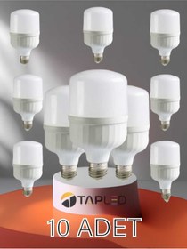 Resim TAPLED AYDINLATMA 20w Tasarruflu E27 Beyaz Renk Torch Led Ampul 10'lu Paket 