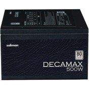 Resim Zalman Decamax 500w Zm500-lx3 80 Standard Power Supply 