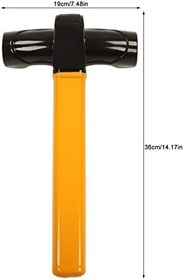 Resim ZJchao Direksiyon Simidi Kilidi Araç Güvenliği Hırsızlık Karşıtı Cihaz 2 Anahtarlı Araç İçin Evrensel Alüminyum Alaşım Abs Kauçuk Kesme Dirençli 