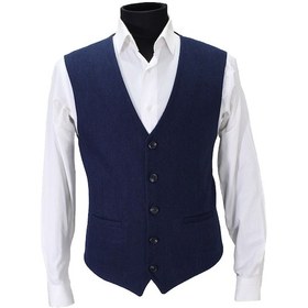 Resim Mentor Regalo Erkek Yelek V Yaka Lavicert Balıksırtı 50359 