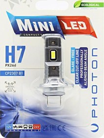 Resim Photon Mini H7 Compact Led 12-24v Tekli Blister 