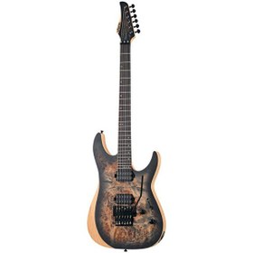 Resim Schecter REAPER-6 FR Elektro Gitar (Satin Charcoal Burst) 
