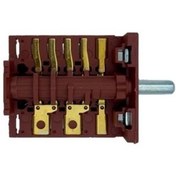 Resim Simfer Uyumlu 1213 Şalter , Ankastre Fırın Kademe Anahtarı 6 Konum Komütatör Şalteri 