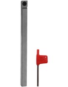 Resim Kosona Ahşap Torna Aleti Seti: 6 Parça Çelik Uçlu Fırça, Kare-daire Profil, Alüminyum Saplı, Torna İşleri İçin 