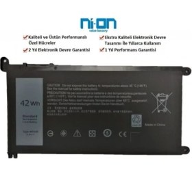 Resim Nion Dell P58F Notebook Batarya 