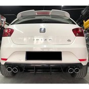 Resim Seat İbiza 2008-2016 Difüzör Lüx Tip İthal Ultra Parlak Siyah Difizör Uyumlu 