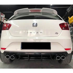 Resim Seat İbiza 2008-2016 Difüzör Lüx Tip İthal Ultra Parlak Siyah Difizör Uyumlu 