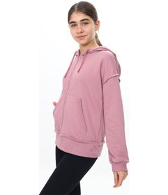 Resim Toontoy Kız Çocuk Kapüşonlu Hırka Mavi 