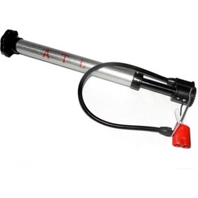 Resim HALL BREATHE Beyaz Aluminyum Kısa El Bisiklet Pompası, hafif ve kullanışlı tasarım 