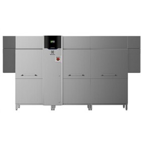 Resim Professional Çoklu Durulamalı Konveyörlü Tip Bulaşık Makinesi, Enerji Tasarruf Cihazlı,sıfır Kireç Cihazı, Clear Blue Filtre Sistemi, Wash- Safe Kontrol, Dın 10510 Ve A0 60 EMRA060L 
