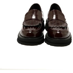 Resim Oxford Klasik Kadın Rc-25y-001-r37706 John May 582-bordo Rugan Bordo 