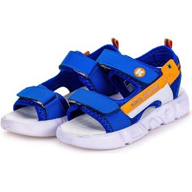 Resim Kiko Kids Cırtlı Yürüyüş Erkek Çocuk Sandalet 201 Saks Saks 