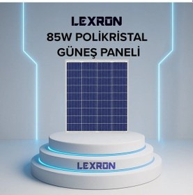 Resim Lexron 85w Polikristal Güneş Paneli 