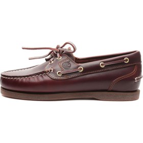 Resim Timberland Classic Boat Amherst 2 Eye Boat Shoe Kadın Spor Ayakkabı Kahve B0723332141-r 