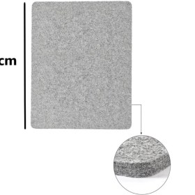 Resim Pratik Seyahat Ütü Matı, Keçe Isı Koruyucu, 72X36 cm 