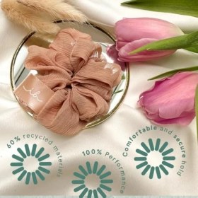 Resim Mena Rise Invisibobble Earth Sprunchıe- Geri Dönüşümlü Scrunchie - Geri Dönüştürülmüş Saç Bağları - Gün Boyu Güçlü Tutunma - 1 Adet 
